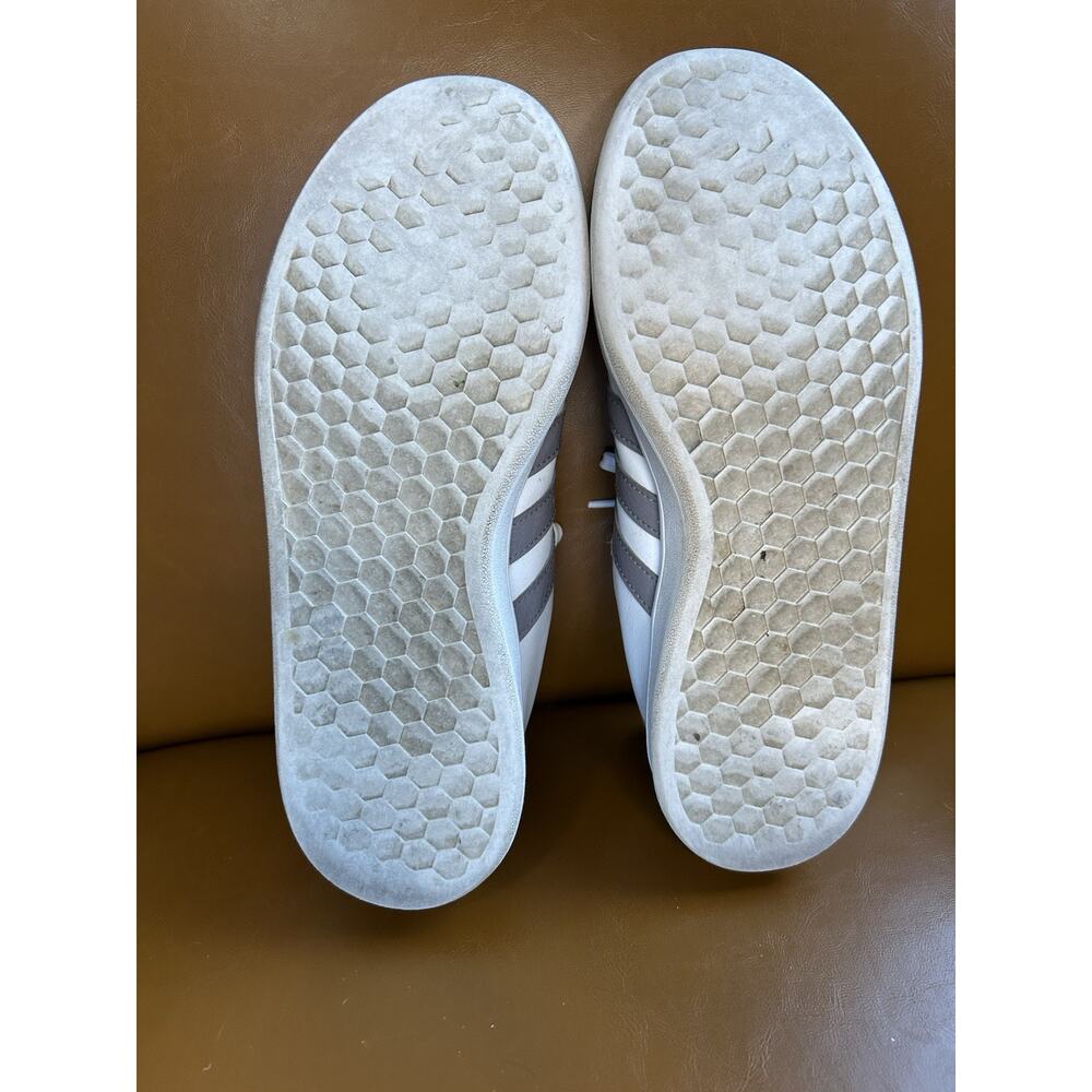 Adidas Grand Court Women’s Athletic Tennis Sneaker Casual Gray White Size 8.5 - Picture 6 of 9